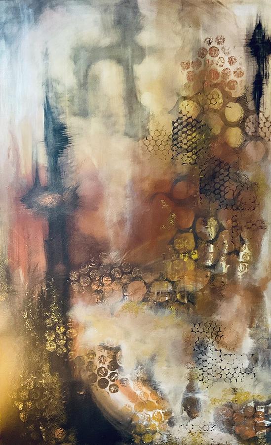 Inside the Hive Painting by Suzan Sommers
