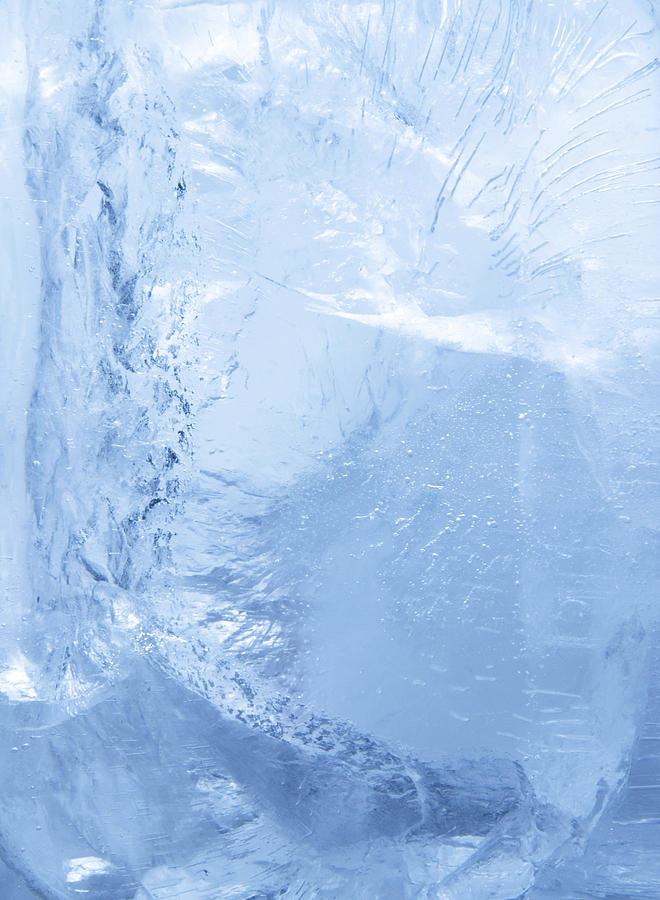 Inside the Ice Photograph by Vaara Inside the Ice Photograph by Vaara