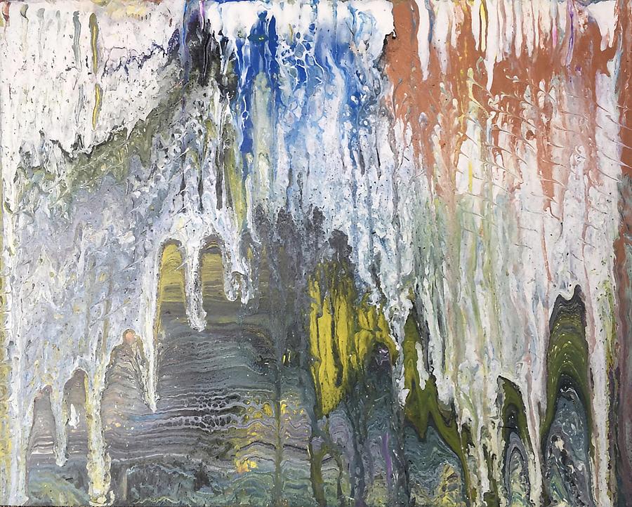 Inside the Iceberg Painting by Rowena Rizo-Patron