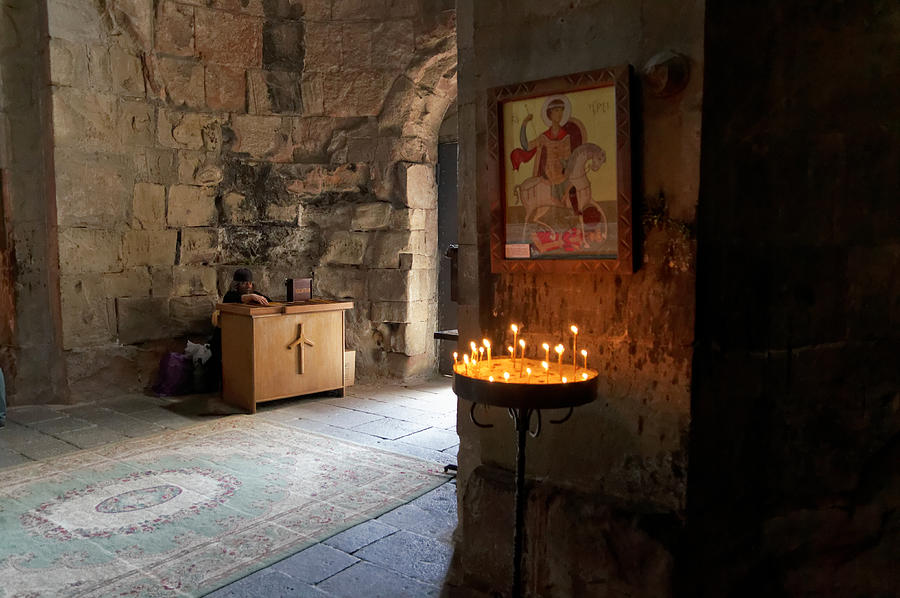 Inside the Jvari Church, Mtskheta Photograph by Vyacheslav Argenberg