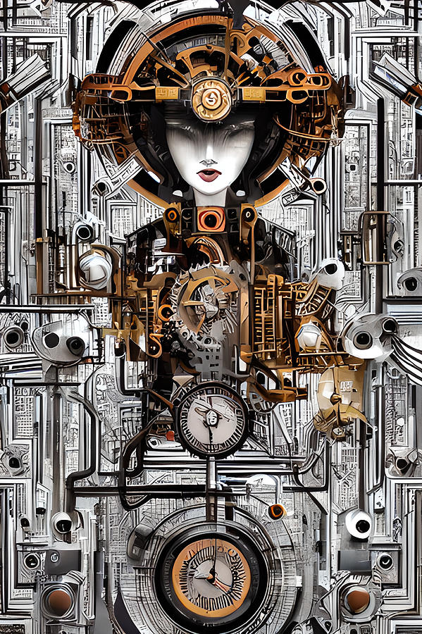 Inside The Machine Mixed Media by Michael Dettmer - Fine Art America