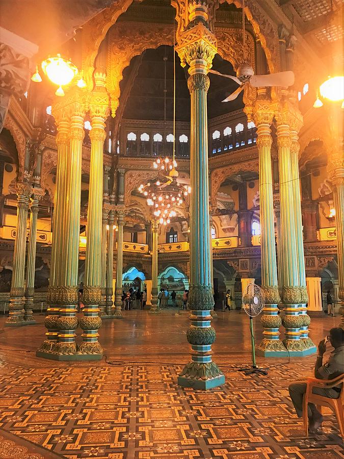 Inside The Mysore Palace Photograph By Zana Hamed - Pixels