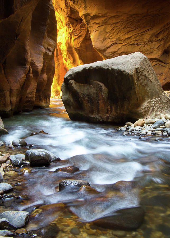 The Narrows Photograph - Inside the Narrows by Jake Sublett The Narrows Photograph - Inside the Narrows by Jake Sublett