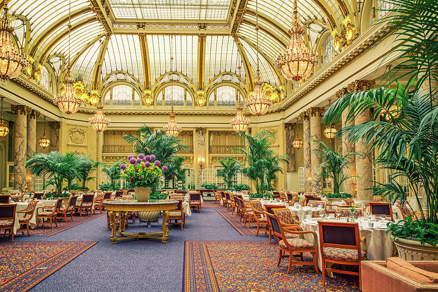 Inside The Palace Hotel Photograph by Joseph S Giacalone
