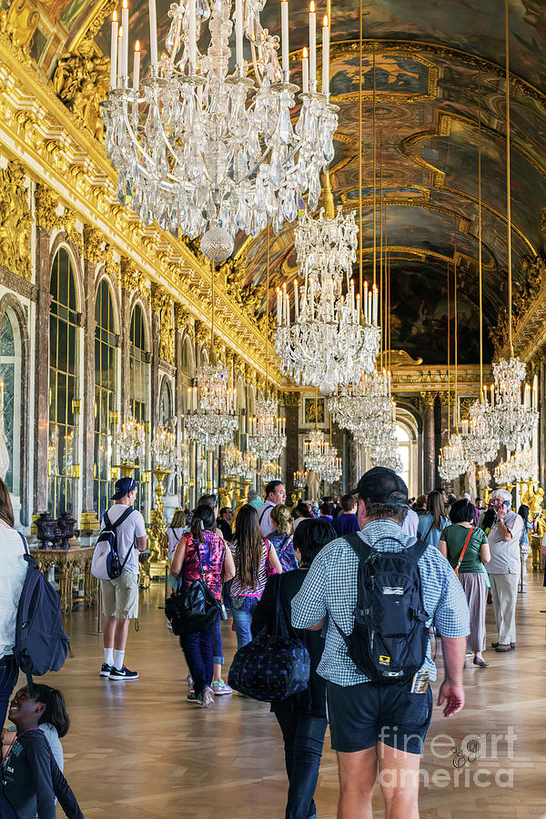 Inside the Palace of Versailles Photograph by Elaine Teague