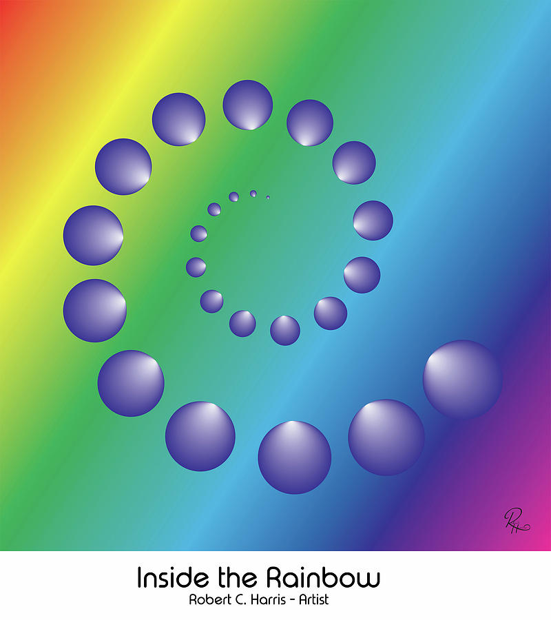 Inside the Rainbow Photograph by Robert Harris