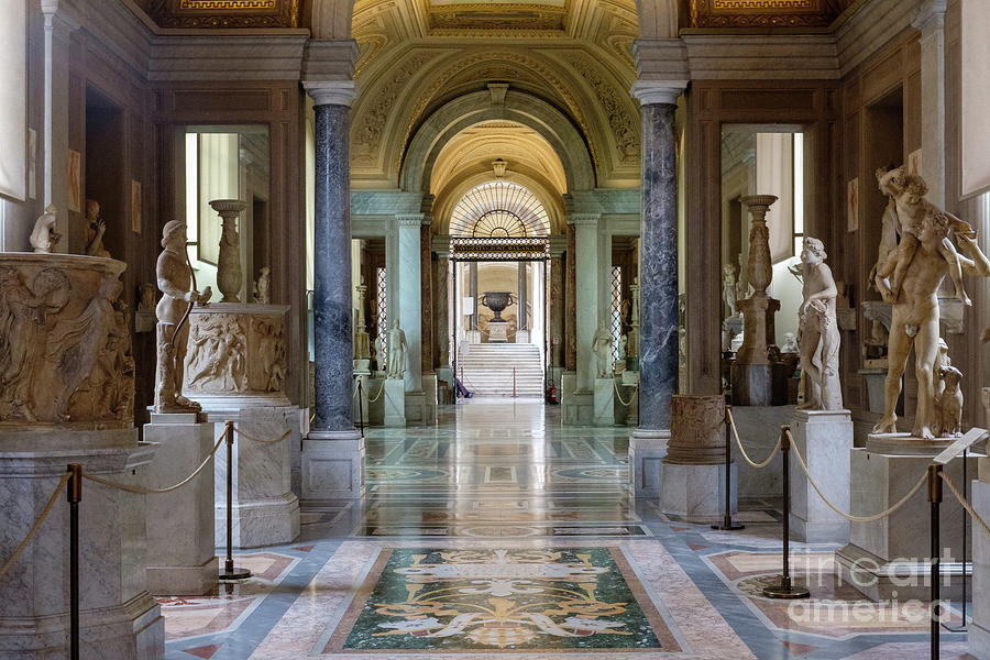 Inside the Vatican Museums Photograph by Jannis Werner | Fine Art America