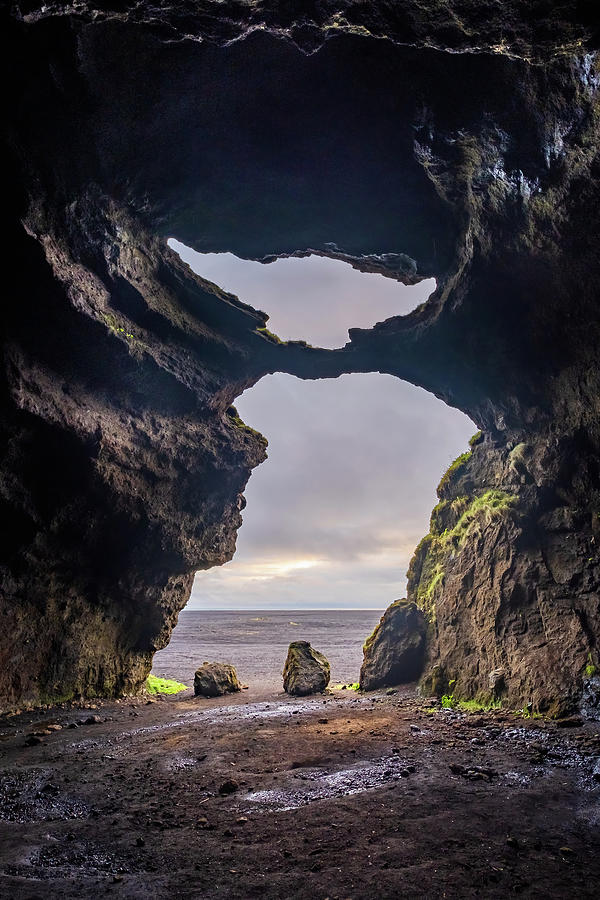 Inside Yoda Cave in Iceland Photograph by Alexios Ntounas