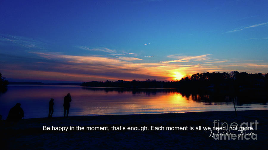 Inspirational Sunset Message Photograph by Amy Dundon