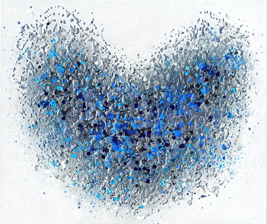 Inspired Heart Painting by Amanda Dagg