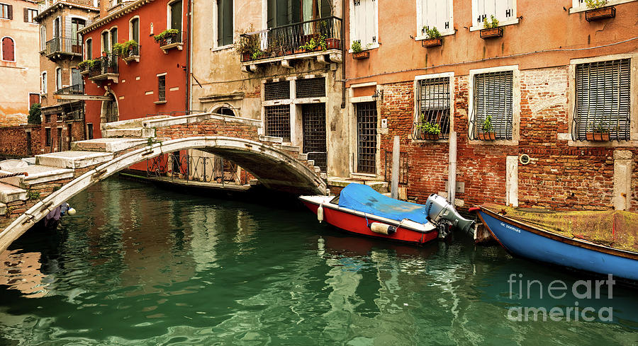 Instagram Bridge Venice Italy Photograph by M G Whittingham