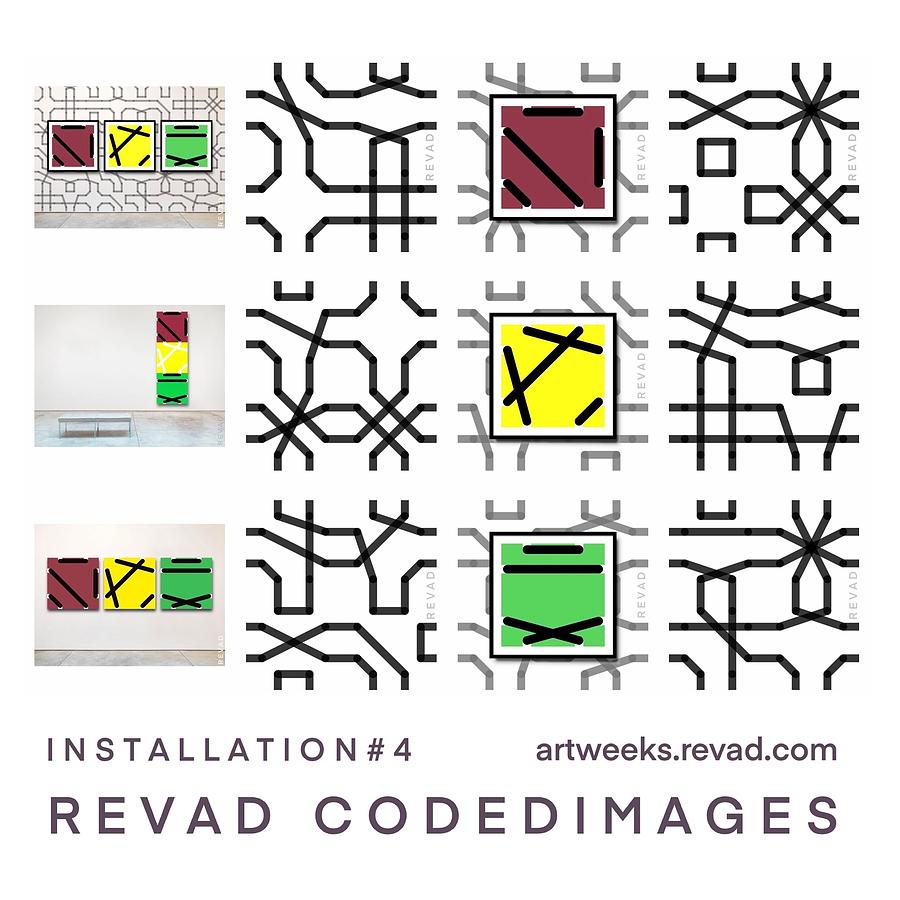Studio Digital Art - Installation 4 Artweeks 2022 by Revad Codedimages