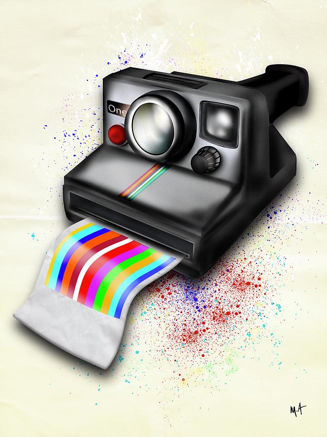 Instant Camera Painting by Mark Taylor