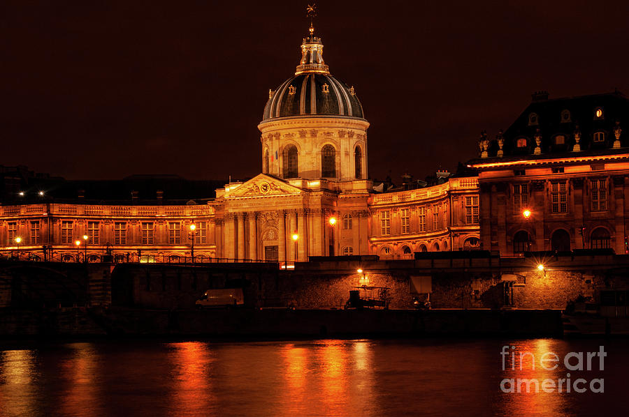 Institut de France in Paris Photograph by Bob Phillips