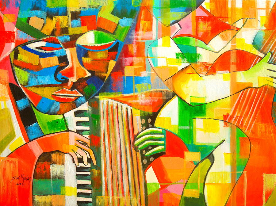 Instrumentalist Painting by Olaoluwa Smith