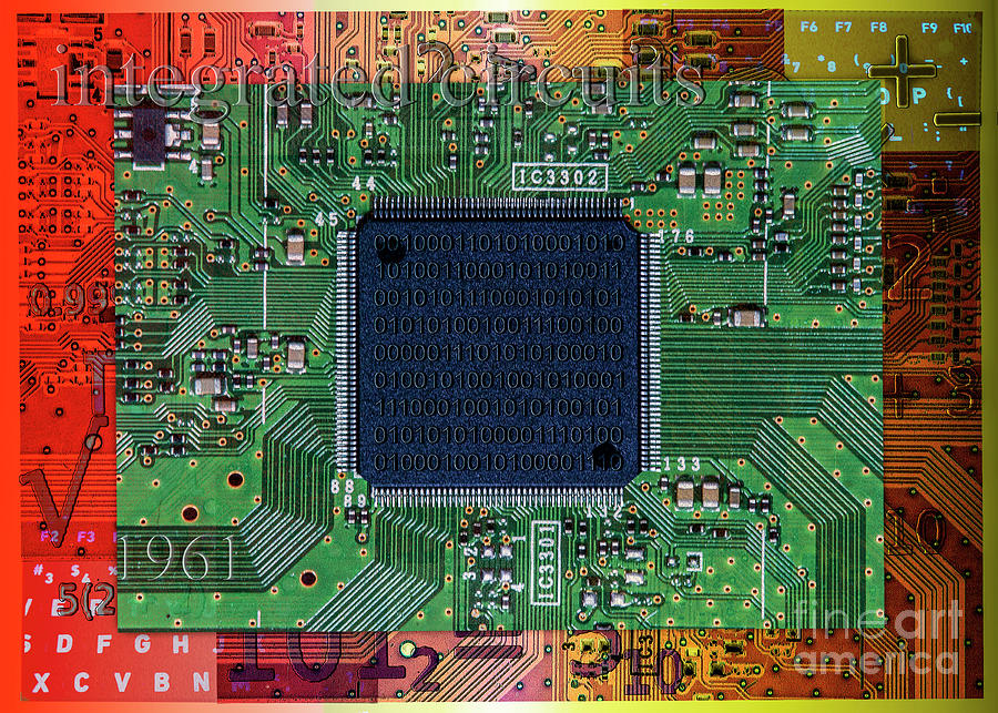 Integrated Circuits Digital Art