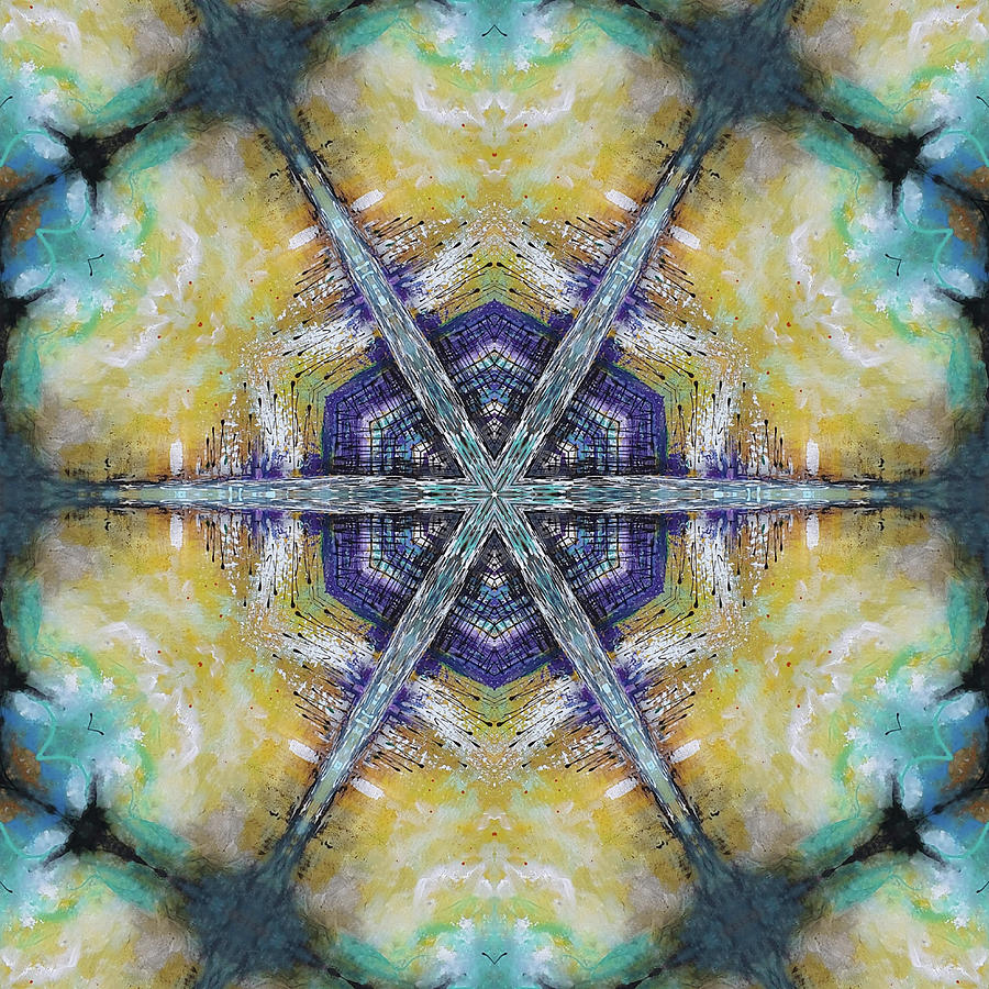 Intercession - Kaleidoscope Digital Art by Themayart