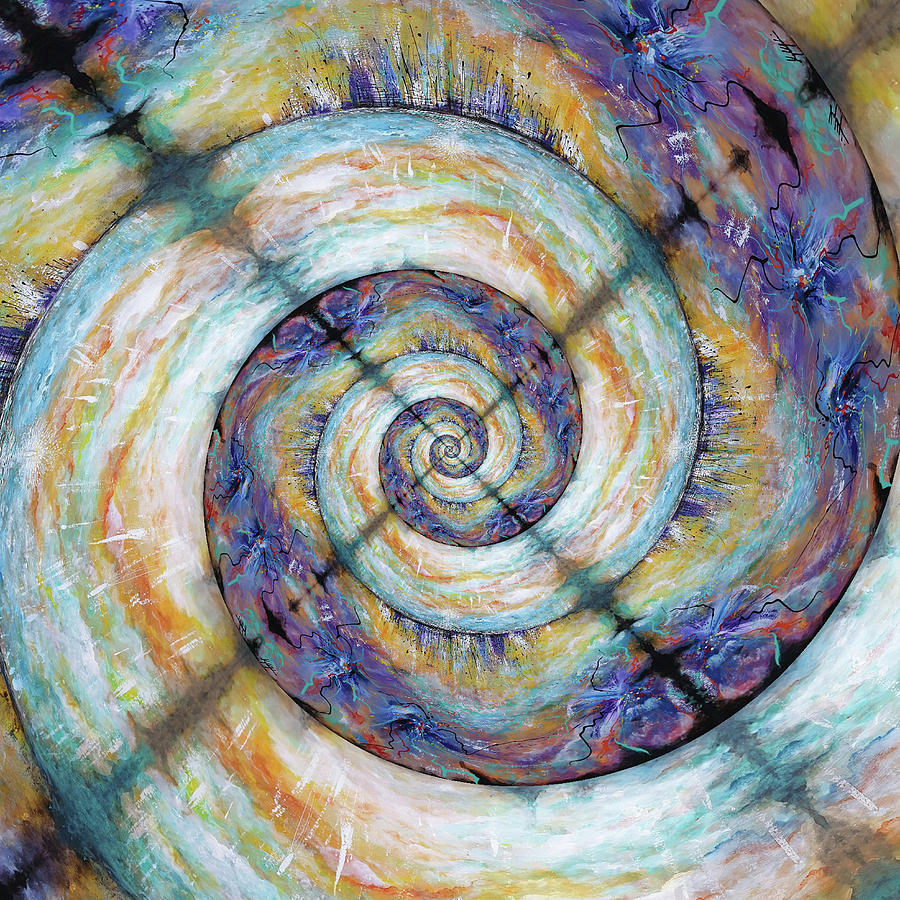 Intercession - Spiral Digital Art by Themayart