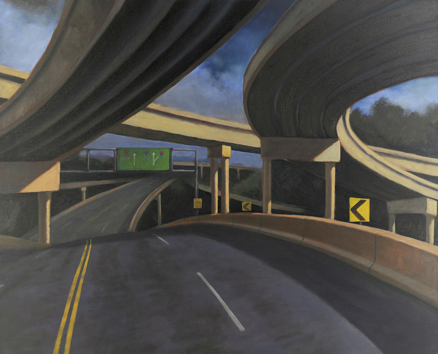 Interchange Painting by Christopher Brennan