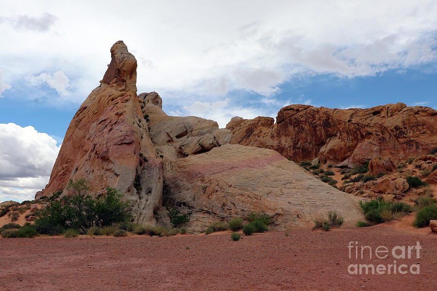 Interesting Valley of Fire Rockformation  Photograph by Christiane Schulze Art And Photography