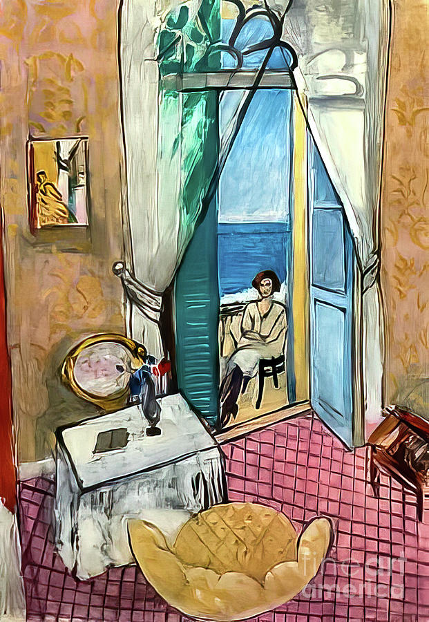 Interior at Nice by Henri Matisse 1920 Painting by Henri Matisse