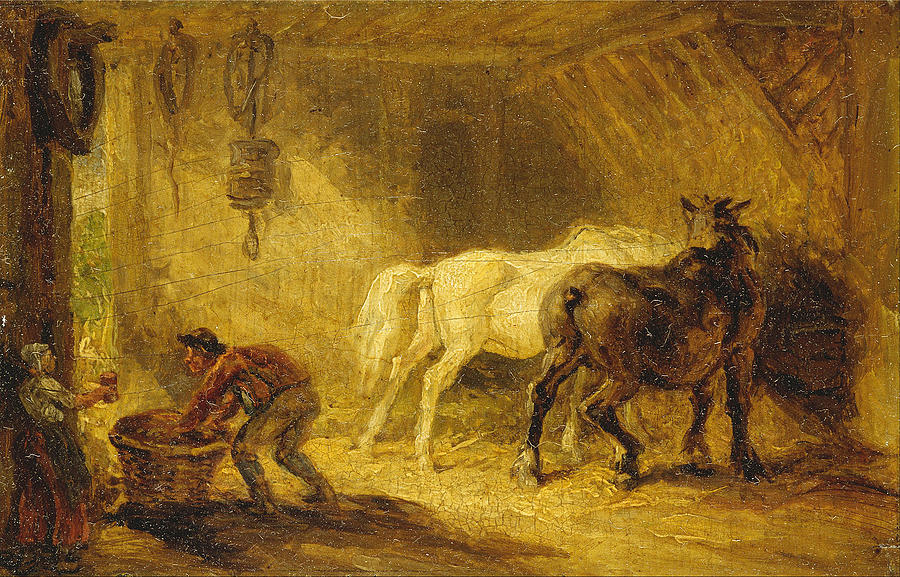 Interior of a Stable Photograph by Paul Fearn