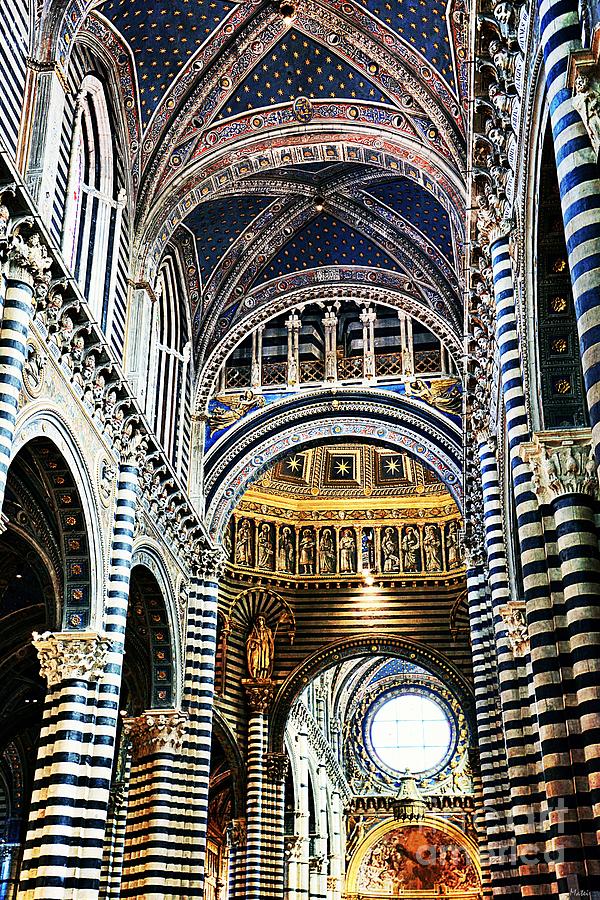 Interior of Dome of Siena Photograph by Ramona Matei
