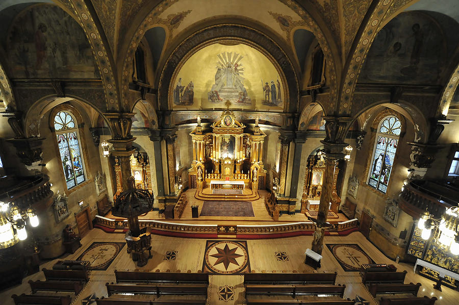 interior of High Renaissance style Church  Photograph by David Joel