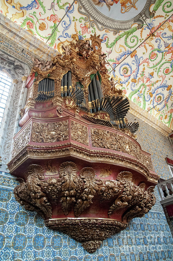 Interior of the Capela de Sao Miguel, Coimbra l4 Photograph by Ilan Rosen