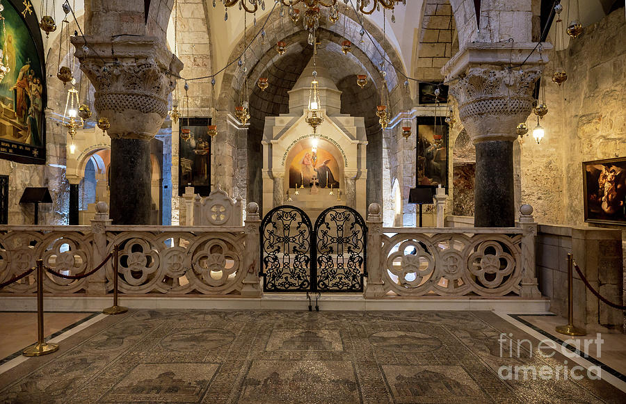 Interior Of The Church Of The Holy Sepulchre B4 Photograph By Ilan ...