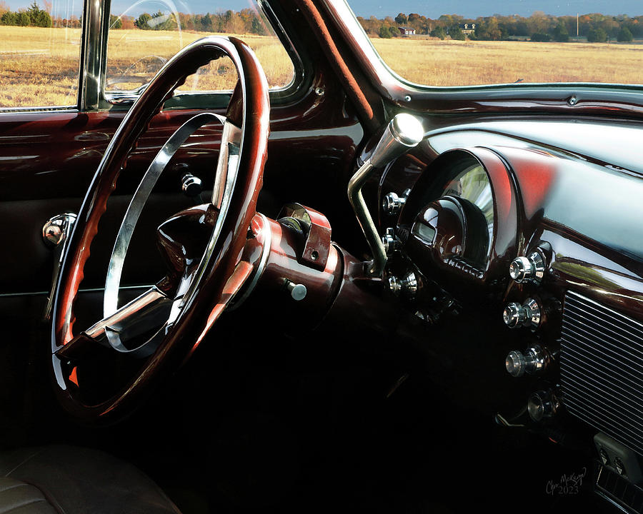 Interior Olds Photograph by Christopher McKenzie