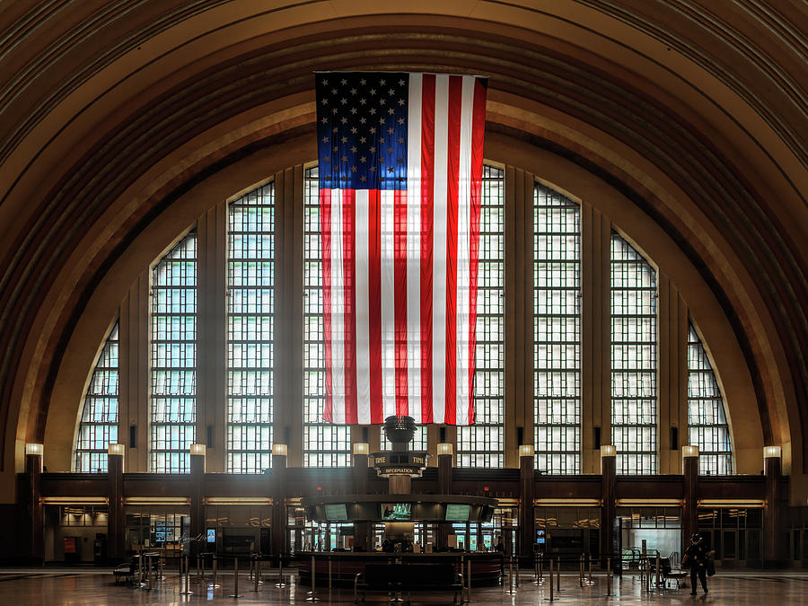 Interior Union Terminal Station Cincinnati Photograph by Sharon Popek