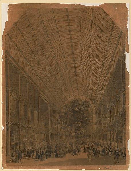 Interior view of the Crystal Palace Photograph by Paul Fearn