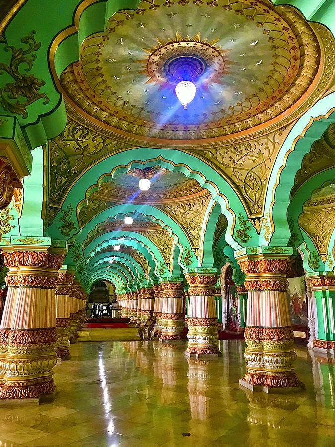 Interior View of the Mysore Palace 2 Photograph by Zana Hamed - Pixels