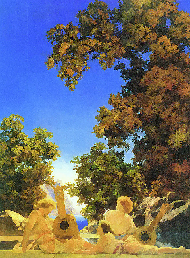 Maxfield parrish картины