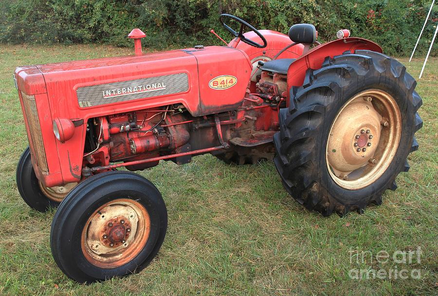 International B 414 Tractor Photograph by Mike Eingle