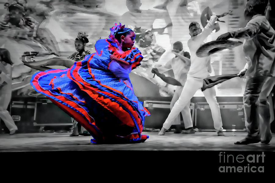 International Dance Competitors In Andalucia IV Photograph by Al Bourassa