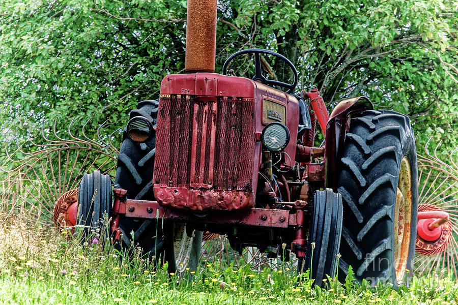 International Farm Tractor Photograph