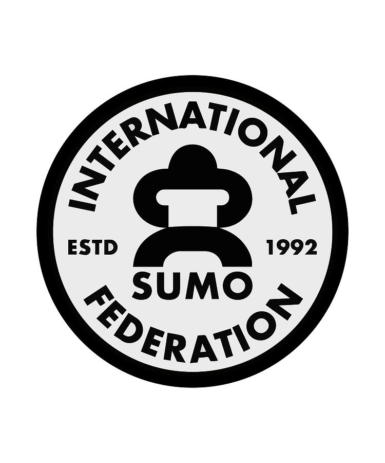 International Sumo Federation 1992 Digital Art by Fighting Artist
