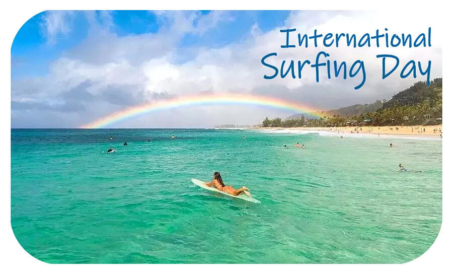 International Surfing Day v15 Digital Art by Robert Banach International Surfing Day v15 Digital Art by Robert Banach