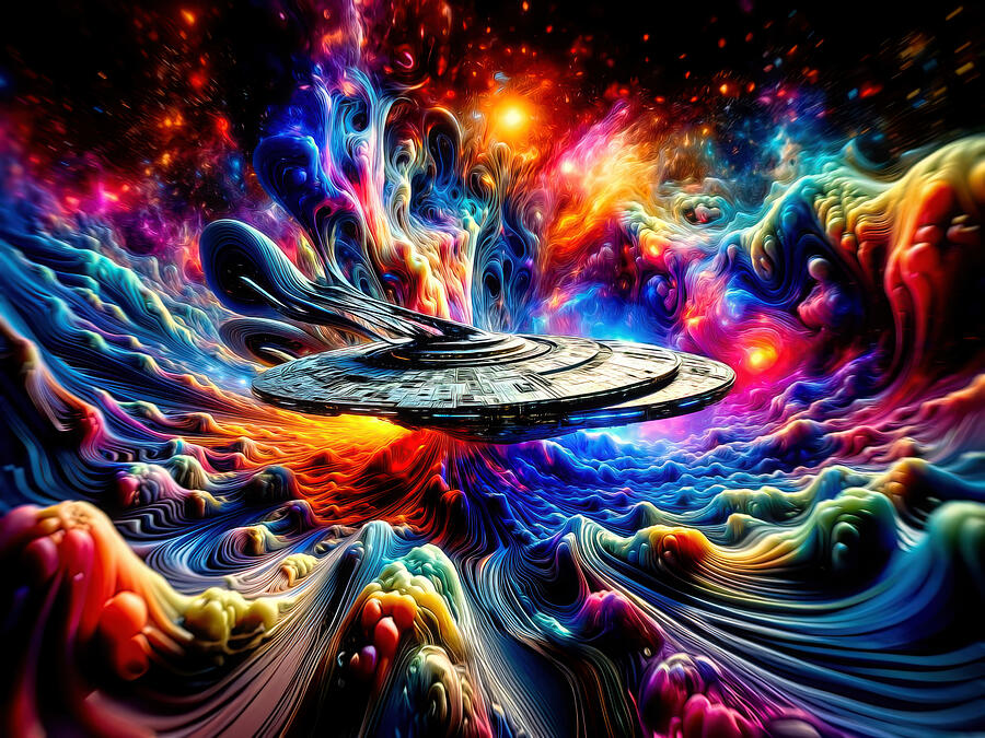 Interstellar Dreamscape Digital Art by Bill And Linda Tiepelman