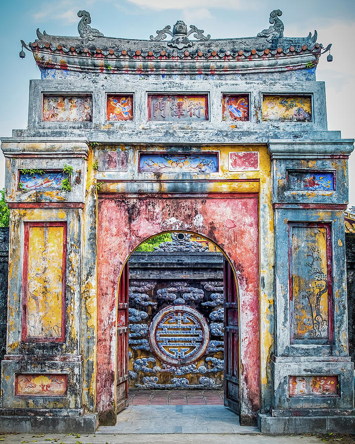 Hue Photograph - Into The Citadel by Marla Brown