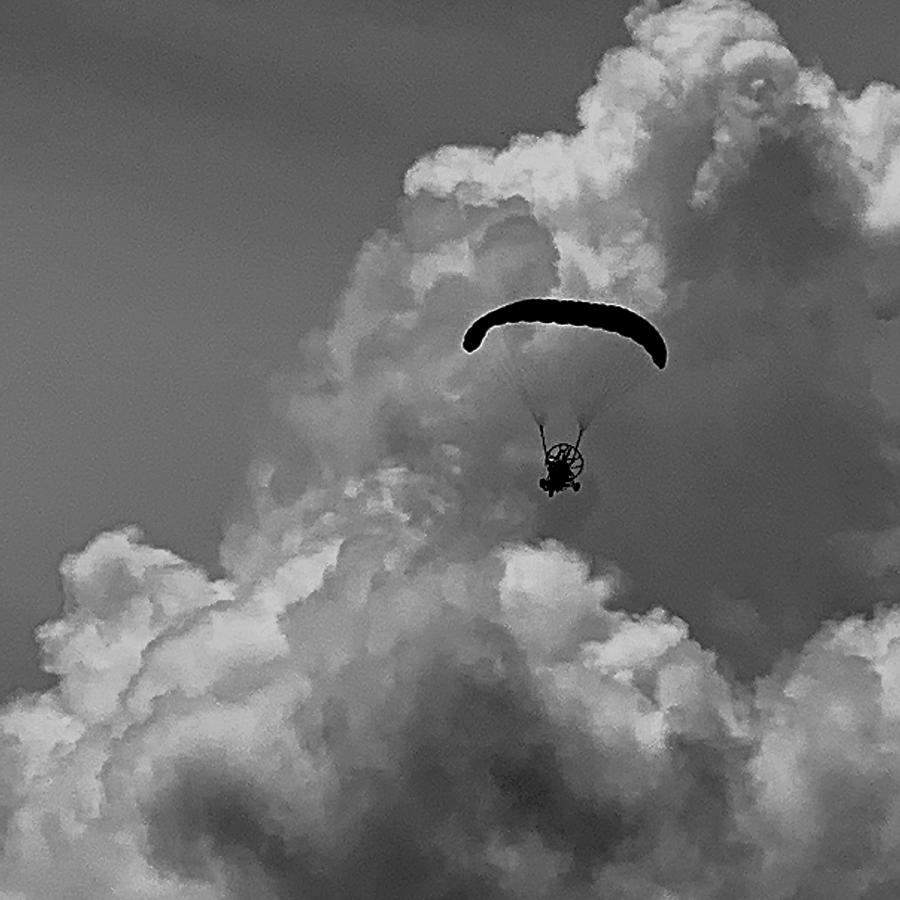 Into The Clouds Photograph