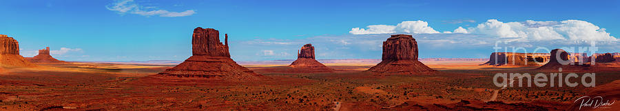 Monument Valley Photograph - Into The Shadows by Paul Drake
