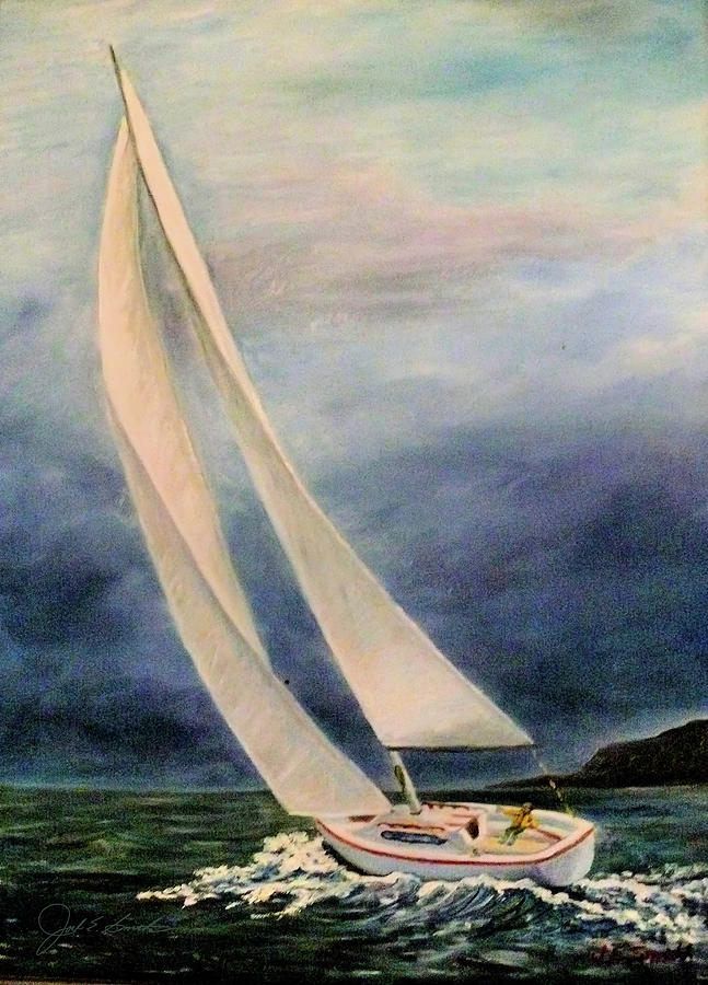 Into the Storm   Painting by Joel Smith