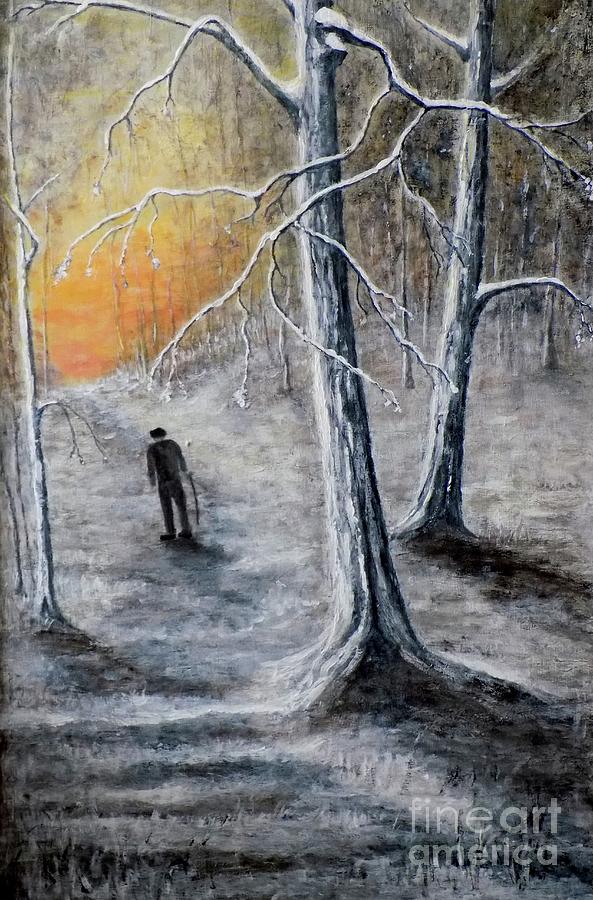 Into the Sunset Painting by Judy Kirouac
