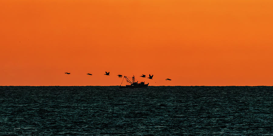 Into the Sunset Mazatlan Mexico Photograph by Tommy Farnsworth