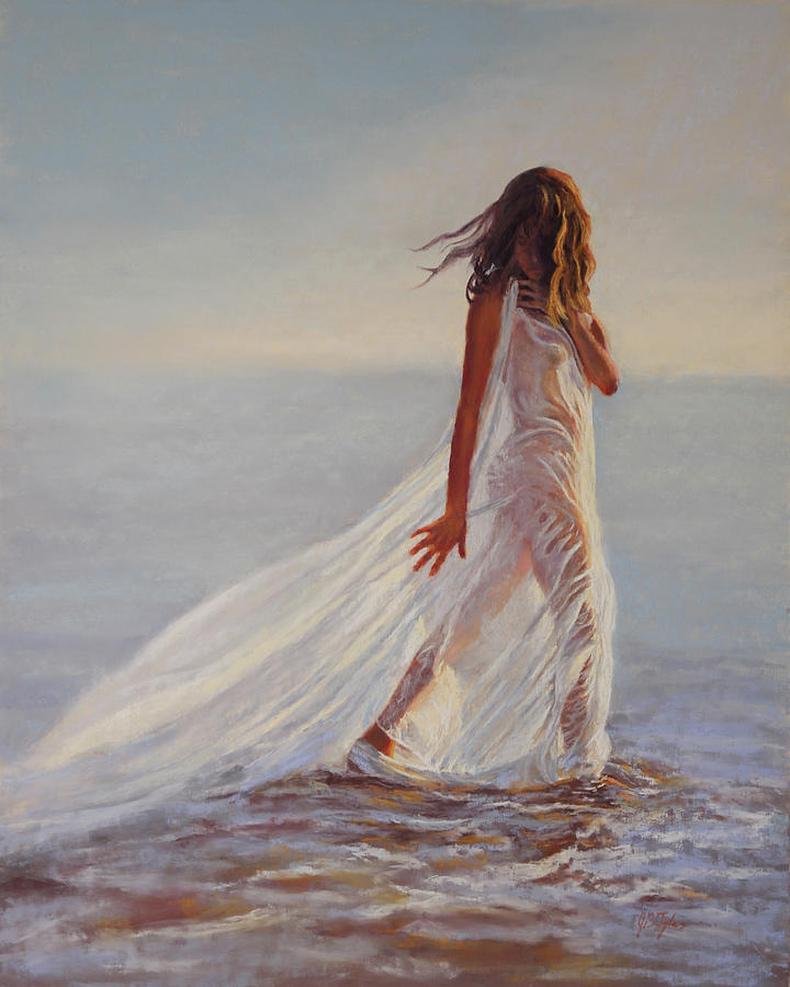 Into the Water Painting by Jim Tyler