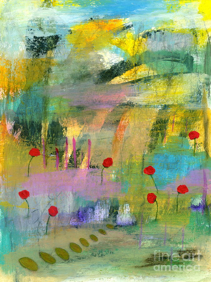 Abstract Landscape Painting - Into the Wild 1 Abstract Landscape Painting by Itaya Lightbourne Abstract Landscape Painting - Into the Wild 1 Abstract Landscape Painting by Itaya Lightbourne