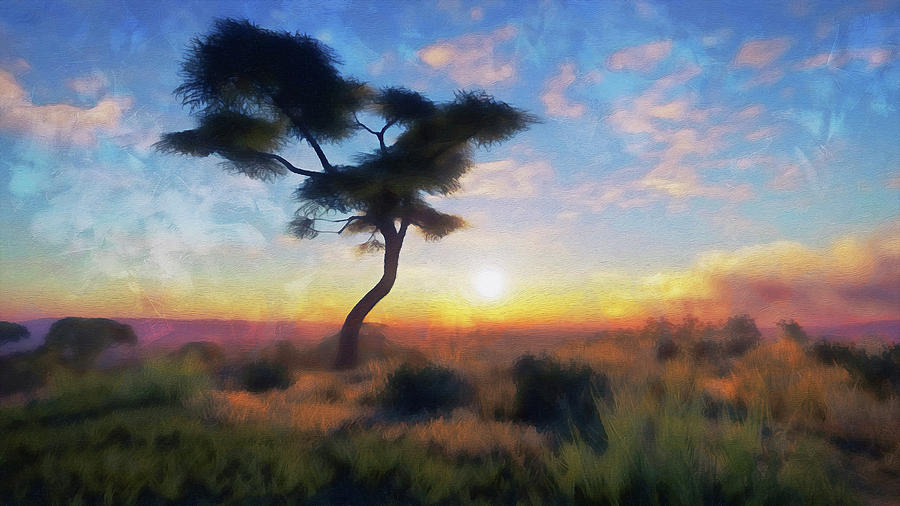 Into the Wild - 28 Painting by AM FineArtPrints